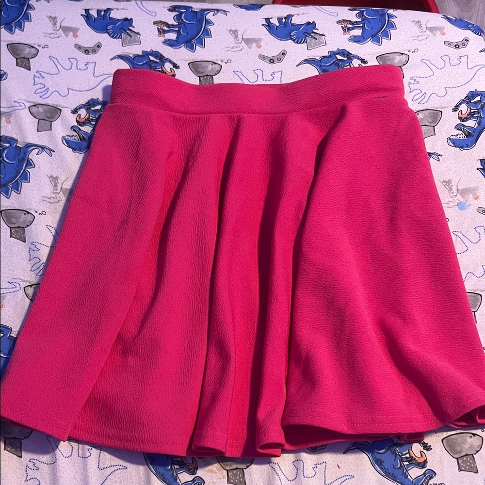 Vibrant Pink Skater Skirt.‎  CAJA. # 4